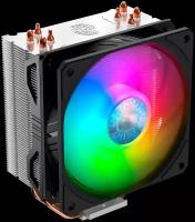 Кулер для процессора Cooler Master Hyper 212 ARGB [150 Вт, основание-алюминиймедь, теплотрубок-4, 6