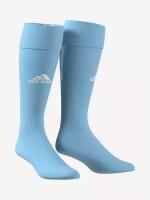 Гетры футбольные adidas Santos Sock 18, цвет голубой, размер 43-45