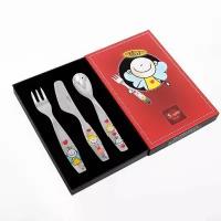 Детский набор столовых приборов, Cutlery set арт. 0525-03