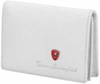 Визитница TONINO LAMBORGHINI Portanotes - Portadocumenti White, натуральная кожа