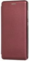 Чехол книжка кожа бордовый для Samsung Galaxy A50 / A50S / A30s с магнитным замком, трансформируется в подставку / самсунг галакси а50 / чехол книга