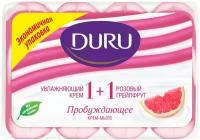 Мыло-крем пробуждающий роза грейпфрут 1+1 Duru 4*80г