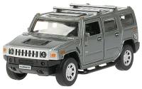 Модель машины Технопарк Hummer H2, серая, инерционная НUМ2-12-GY