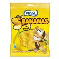 Жевательный мармелад Vidal Бананы 14шт, Испания
