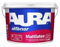 Краска водно-дисперсионная моющаяся Aura Interior Mattlatex 9л база А