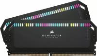 Оперативная память CORSAIR DOMINATOR PLATINUM RGB DDR5 RAM 64GB (2x32GB) 6600MHz CL32 (CMT64GX5M2B6600C32)