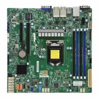 Материнская плата Supermicro MBD-X11SCH-LN4F-B Corei3 S1151 C246 PCIE SATA Micro-ATX 128G DR4