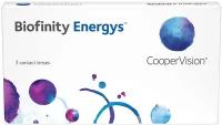 Контактные линзы CooperVision Biofinity Energys, D - 01.75, R 8.6, 3 шт