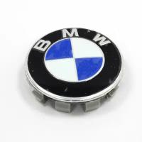 Колпак ступицы колеса с хромированной окантовкой BMW