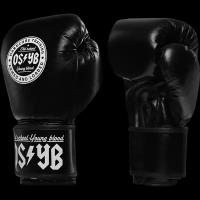 Боксерские перчатки Hardcore Training OSYB MF - Hardcore Training - Черный - 16 oz