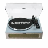 Lenco LS-440BUBG grey/blue виниловый проигрыватель с 4 встроенными динамиками