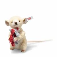 Набор мягких игрушек Steiff Lina mouse with Harlekin Teddy bear (Штайф мышка Лина с мишкой Тедди Арлекин, 11 см)