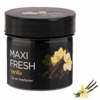 Ароматизатор под сиденье автомобиля, приборную панель, банка Maxifresh Ваниль 100 г. гелевый