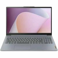 Lenovo Ноутбук Lenovo IdeaPad Slim 3 15AMN8 Ryzen 5 7520U/16Gb/SSD512Gb/15.6"/IPS/FHD/noOS/grey (82XQ00BCRK) 82XQ00BCRK