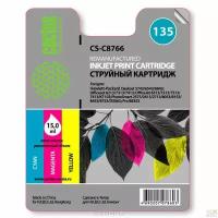 Картридж Cactus CS-C8766 (№135) Трёхцветный для HP DJ 5743/6543/6843/DJ 6213/7313/7413/6313