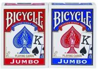 Карты Bicycle Rider Back Jumbo Index 2-Pack Red / Blue