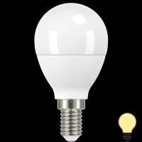 Лампа светодиодная Lexman P45 E14 175-250 В 7 Вт матовая 600 лм теплый белый свет