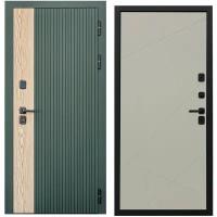 Дверь входная металлическая DIVA 74 2050x860 Правая Дуб Олива софт - Д11 Софт Шампань, тепло-шумоизоляция, антикоррозийная защита для квартиры