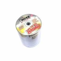Диск DVD+R Mirex "Dual Layer Printable" 8,5GB, 8x, комплект 100шт, BULK-спайка (UL130069A8T)