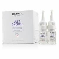 Goldwell Dualsenses Just Smooth Intensive Taming Serum - Интенсивная усмиряющая сыворотка для непослушных волос 12 х 18 мл