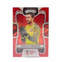 Коллекционная карточка Panini Prizm FIFA World Cup Russia 2018 #153 Lukasz Fabianski - Red Mosaic S0340