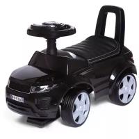 Babycare, Каталка детская Sport car (кожаное сиденье, резиновые колеса), черный 613