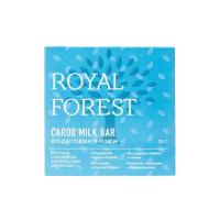 Royal Forest Шоколад "Ягоды годжи и изюм" Carob milk bar, 75 г