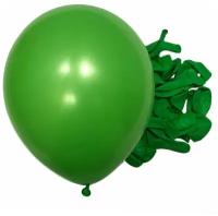 Набор воздушных шаров зеленого цвета 25шт 30см Китай