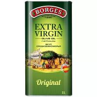 Масло оливковое Borges Extra Virgen, ж/б, 1л