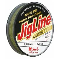 Плетеный шнур Jigline Ultra Light 100 м 0,03 мм