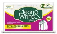 Хозяйственное мыло Duru CLEAN&WHITE Против пятен 120 г