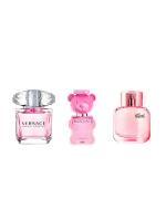 Versace Bright Crystal, Moschino Toy 2 Bubble Gum, Lacoste L.12.12 Pour Elle Sparkling 3 по 2 мл