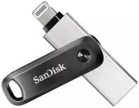 USB Флеш-накопитель SanDisk iXpand Go 128 ГБ, черный