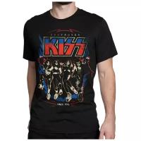 Футболка Design Heroes Рок Группа Kiss Мужская