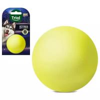 Игрушка для собак TRIOL Night City Мяч-неон, виниловый (8,5 см)