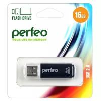 USB Flash PERFEO PF-C13B016 USB 16GB черный BL1