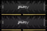 Модуль памяти DIMM 32Gb 2х16Gb DDR4 PC25600 3200MHz Kingston Fury Renegade Black (KF432C16RB1K2/32)