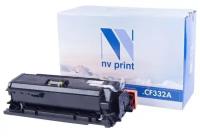 Тонер-картридж NV Print CF332A Yellow для Нewlett-Packard LaserJet Color M651dn/M651n/M651xh (15000k)