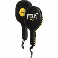 Лапы Everlast ракетки Leather Punch Paddles черные