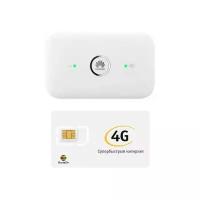 Мобильный Wi-Fi роутер Huawei E5573bs-320 (МR150-3) с безлимитной сим-картой Билайн за 700 руб/мес