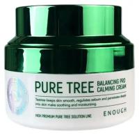 Успокаивающий крем для проблемной кожи лица с чайным деревом Enough Pure Tree Balancing Pro Calming Cream 50ml