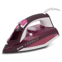 Утюг VITEK VT-1215 (2016) фиолетовый/розовый/белый