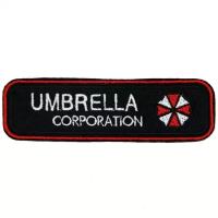 Нашивка, патч, шеврон "Umbrella Corporation" 100x30mm PTC001