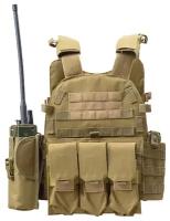 Тактический жилет - разгрузка Molle SC6094 khaki