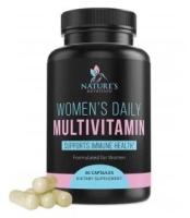 Витамины Nature's Nutrition Women's Daily Multivitamin 60 капс