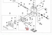 Винт-фиксатор бурильной машины Husqvarna DMS240/DS250 5935747-01/7288364-01