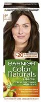 GARNIER Color Naturals стойкая питательная крем-краска для волос 4 1/2 Горький Шоколад