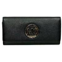 Раскладной Кошелек Michael Kors Женский Черный 38S1CFTE1L Black