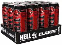 Энергетический напиток HELL Classic Хелл Классик 0,5 л х 12 шт