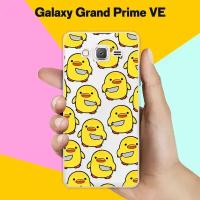 Силиконовый чехол на Samsung Galaxy Grand Prime VE Опасный утёнок / для Самсунг Галакси Гранд Прайм ВЕ Дуос